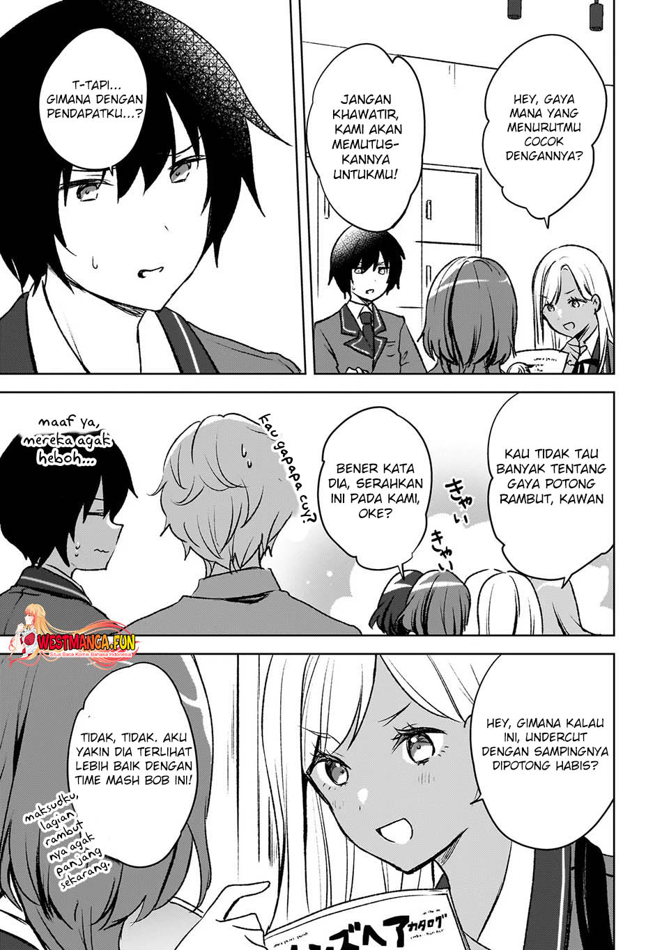 The Gal Sitting Behind Me Likes Me -Maybe I’m Screwed Already- Chapter 8 Gambar 17