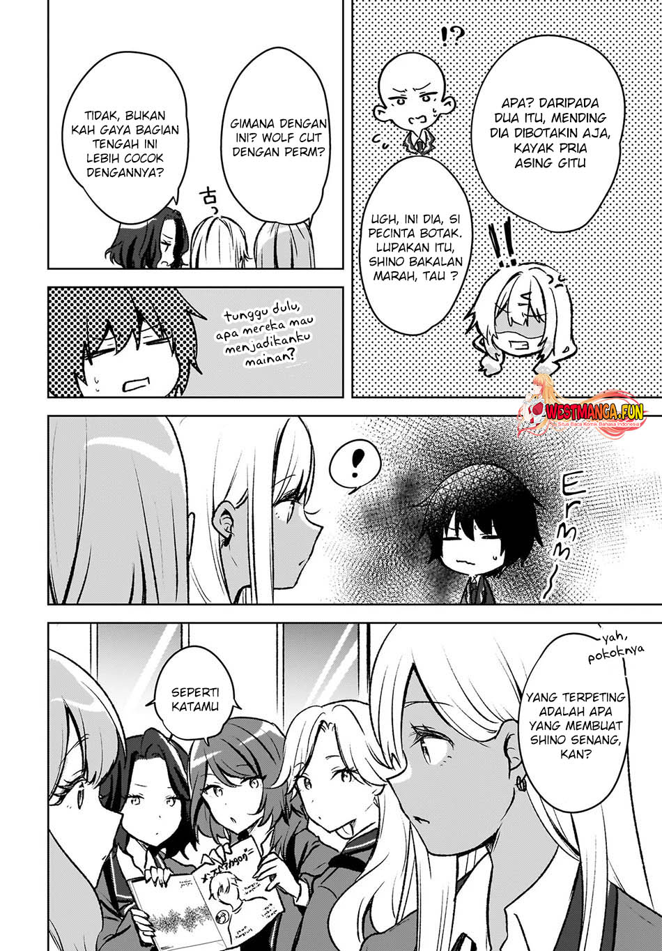 The Gal Sitting Behind Me Likes Me -Maybe I’m Screwed Already- Chapter 8 Gambar 19