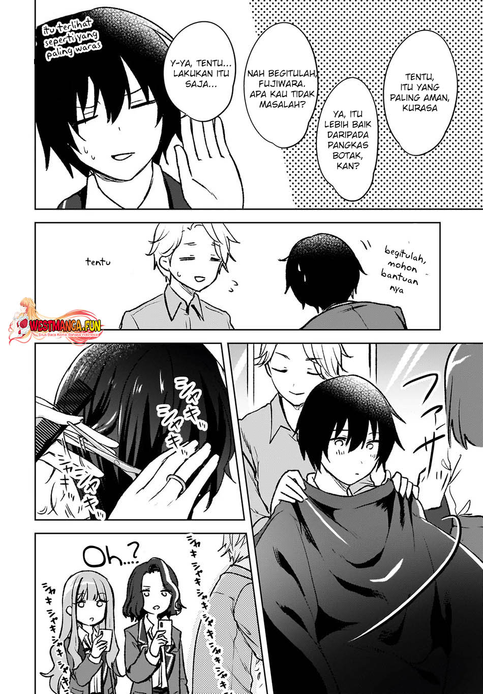 The Gal Sitting Behind Me Likes Me -Maybe I’m Screwed Already- Chapter 8 Gambar 21