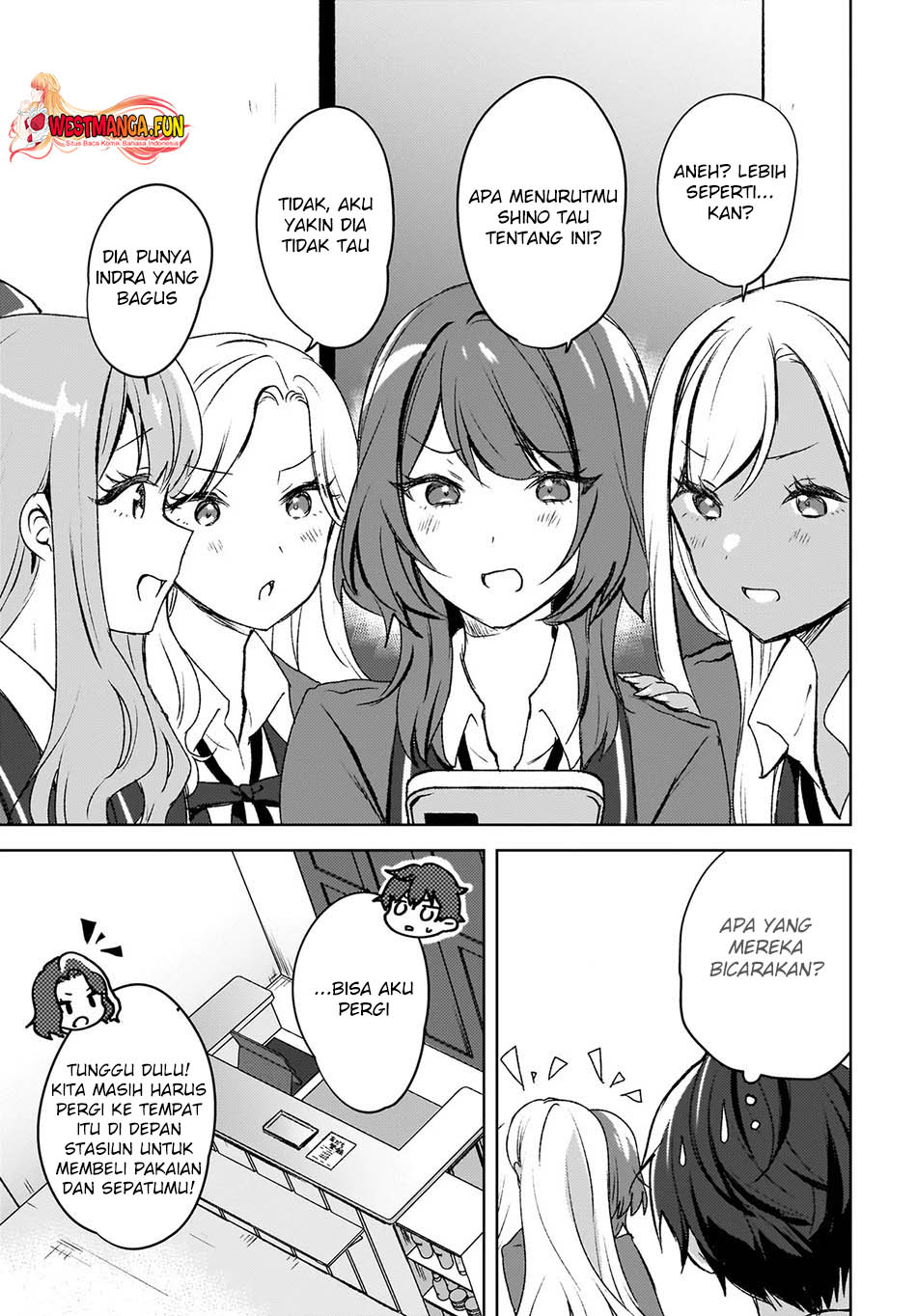 The Gal Sitting Behind Me Likes Me -Maybe I’m Screwed Already- Chapter 8 Gambar 24