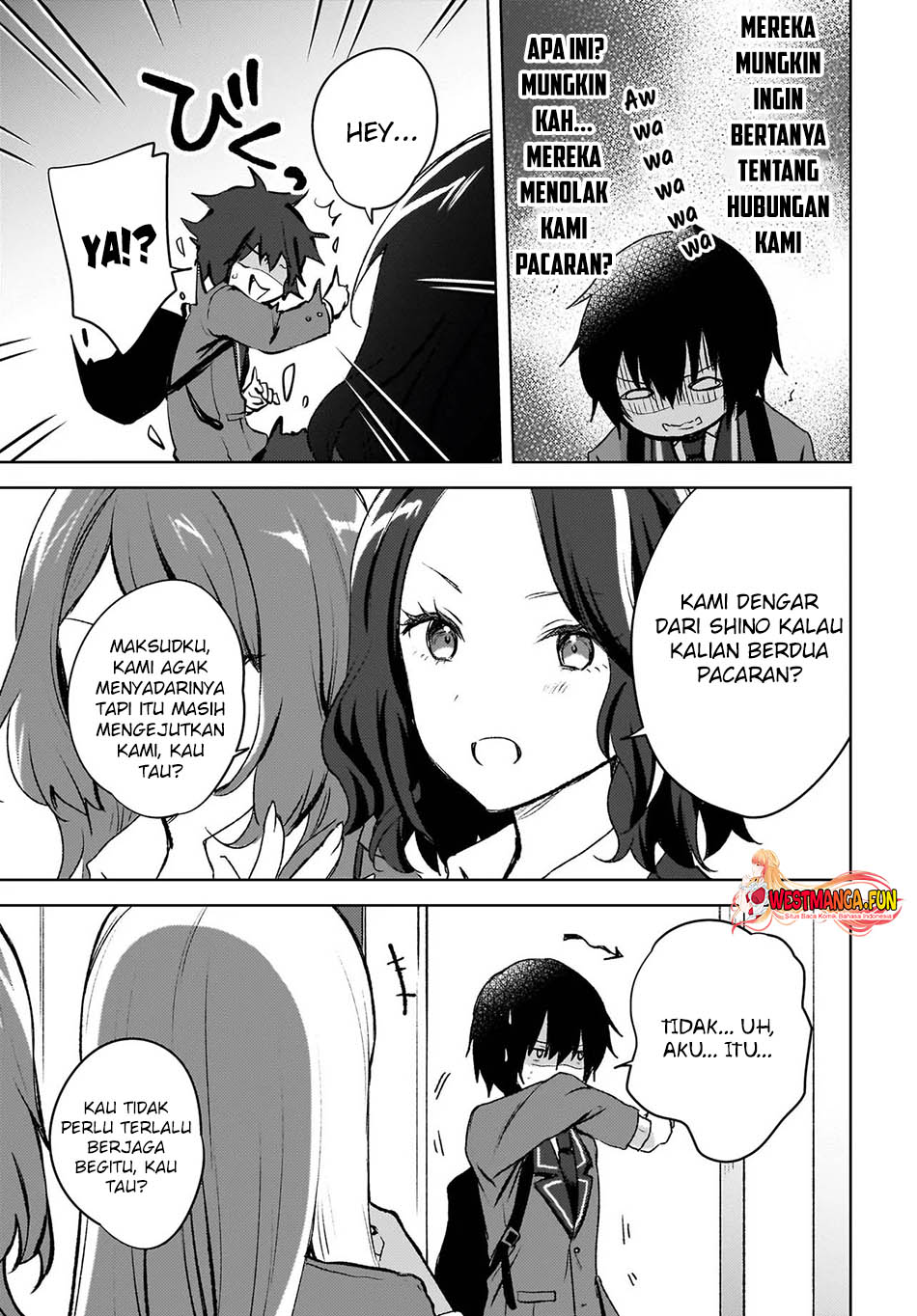The Gal Sitting Behind Me Likes Me -Maybe I’m Screwed Already- Chapter 8 Gambar 5