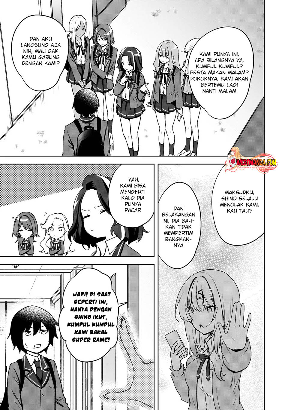 The Gal Sitting Behind Me Likes Me -Maybe I’m Screwed Already- Chapter 8 Gambar 7