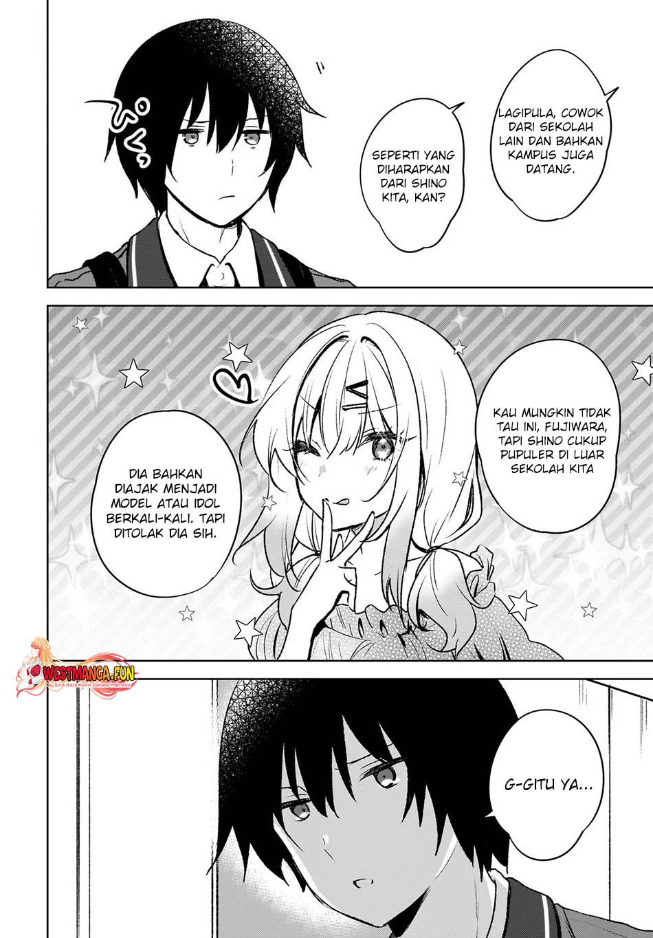 The Gal Sitting Behind Me Likes Me -Maybe I’m Screwed Already- Chapter 8 Gambar 8