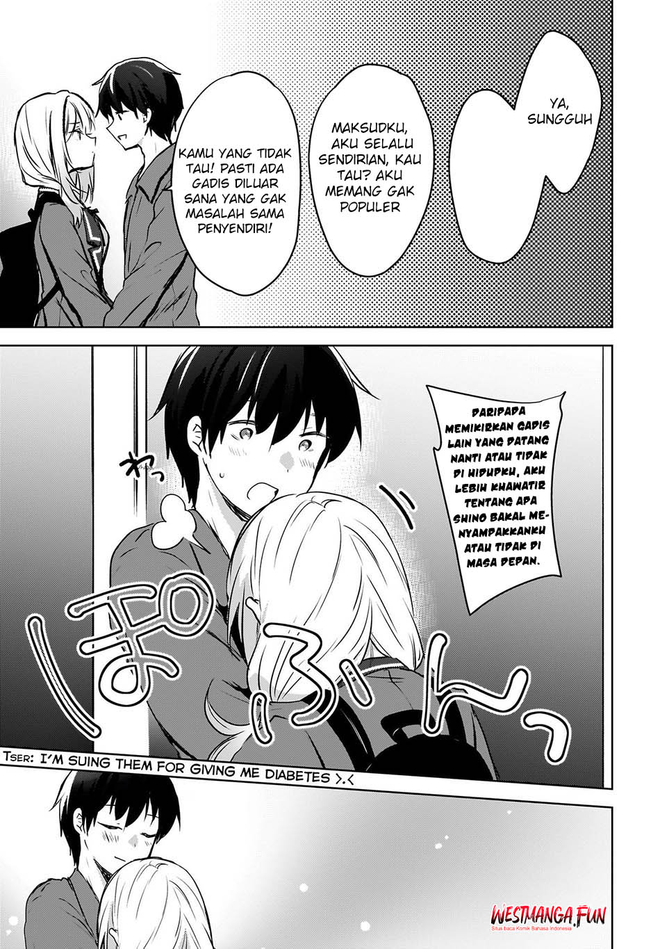 The Gal Sitting Behind Me Likes Me -Maybe I’m Screwed Already- Chapter 9 Gambar 15