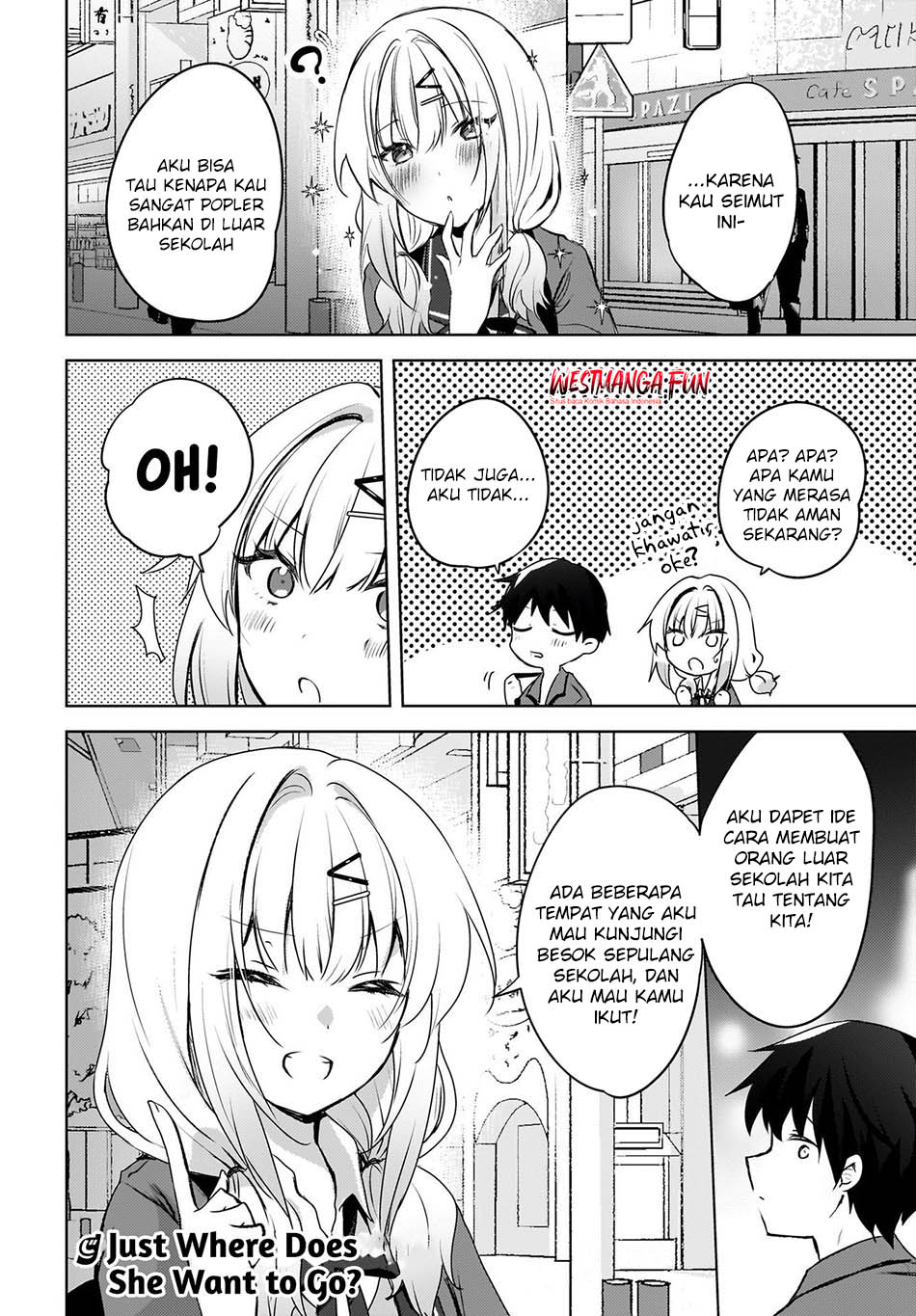 The Gal Sitting Behind Me Likes Me -Maybe I’m Screwed Already- Chapter 9 Gambar 27