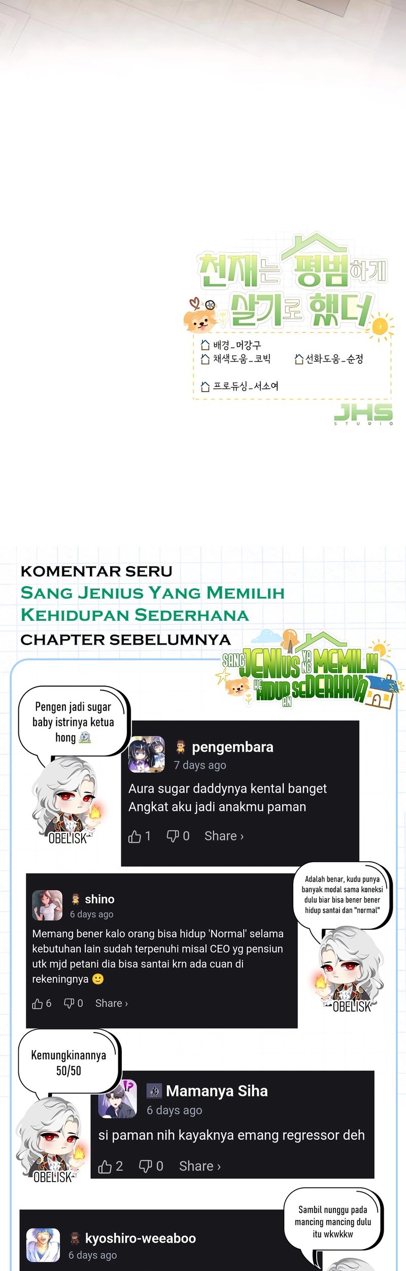 The Genius Decided to Live an Ordinary Life Chapter 35 Gambar 65