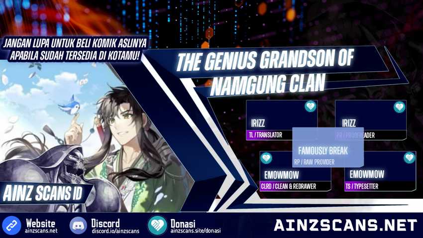 Baca Komik The Genius Grandson of Namgung Clan Chapter 2 Gambar 1