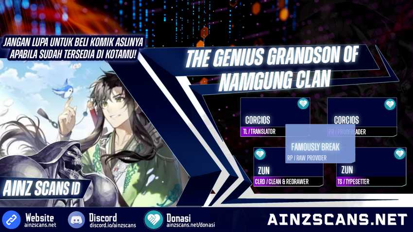 Baca Komik The Genius Grandson of Namgung Clan Chapter 6 Gambar 1