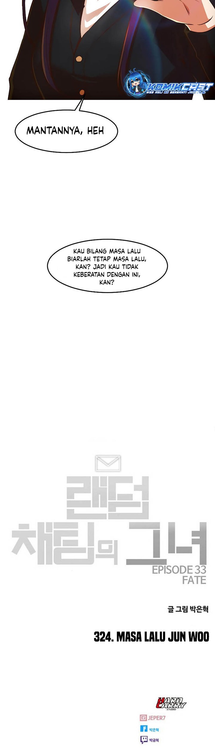 The Girl from Random Chatting! Chapter 324 Gambar 62