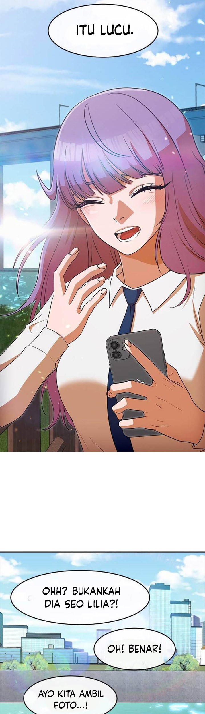 The Girl from Random Chatting! Chapter 332 Gambar 62