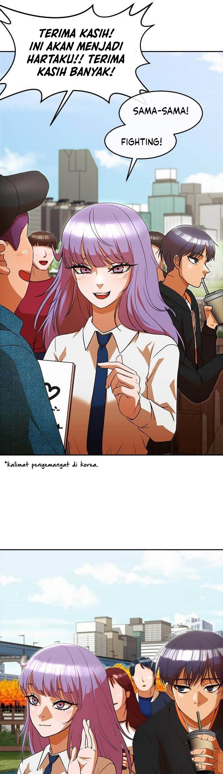 The Girl from Random Chatting! Chapter 332 Gambar 8