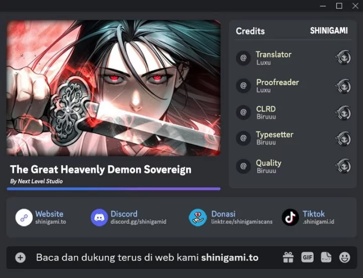 Baca Komik The Great Heavenly Demon Sovereign Chapter 10 Gambar 1