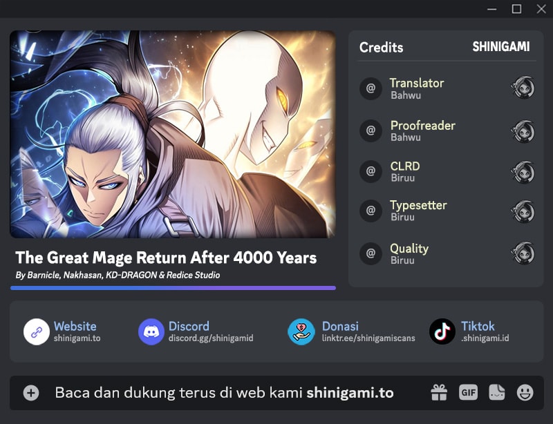 Baca Komik The Great Mage Returns After 4000 Years Chapter 211 Gambar 1