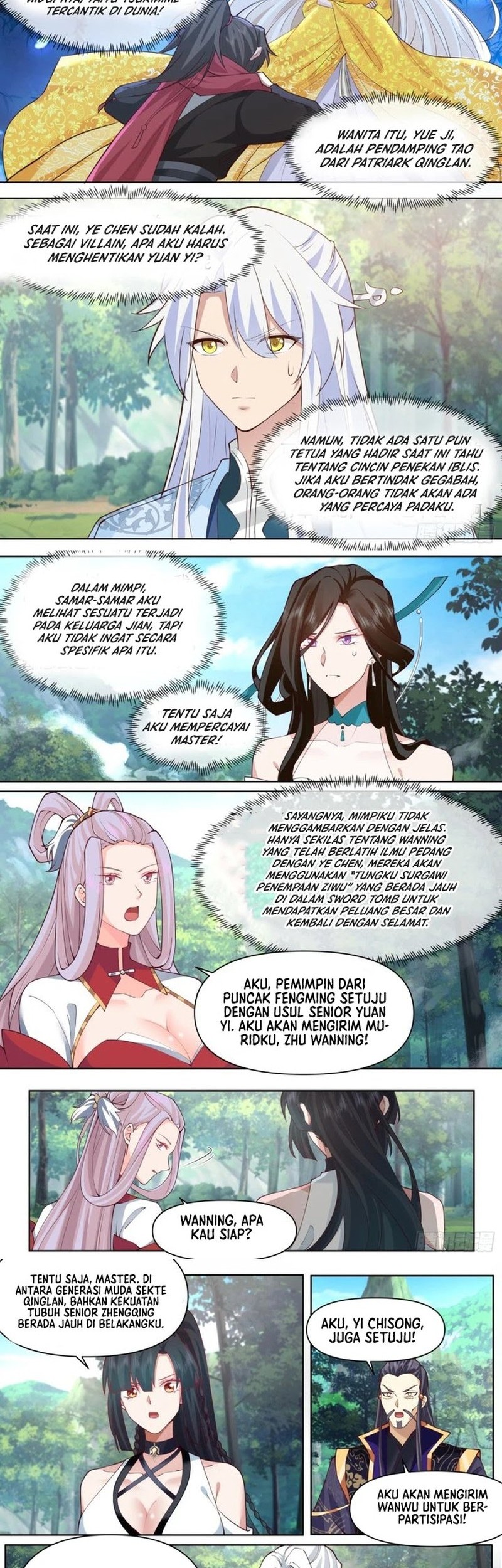 The Great Villain Senior Brother and All of His Yandere Junior Sisters Chapter 103 Gambar 5