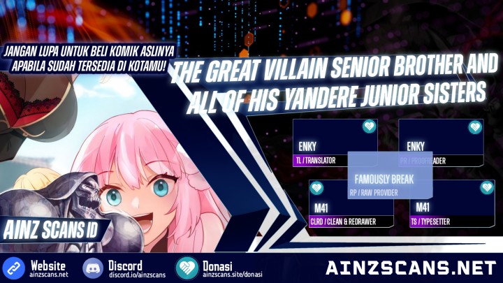 Baca Komik The Great Villain Senior Brother and All of His Yandere Junior Sisters Chapter 104 Gambar 1