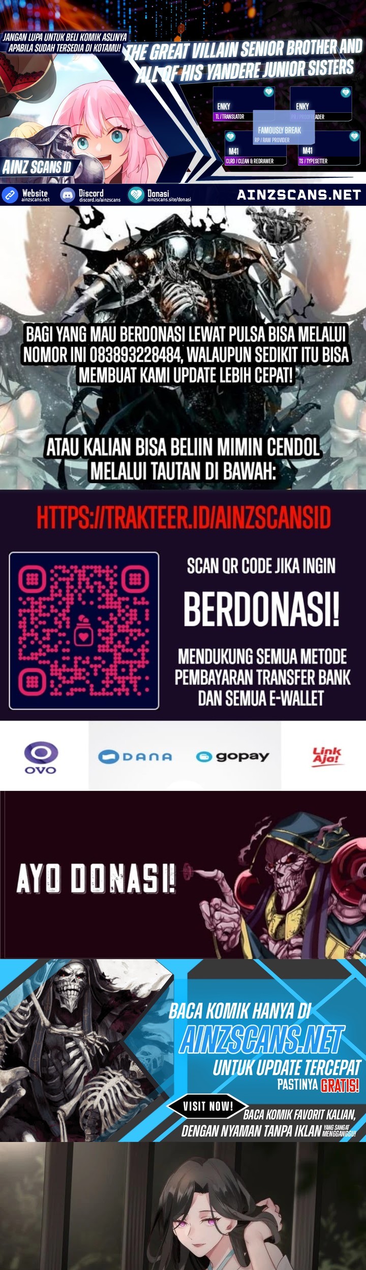Baca Komik The Great Villain Senior Brother and All of His Yandere Junior Sisters Chapter 105 Gambar 1