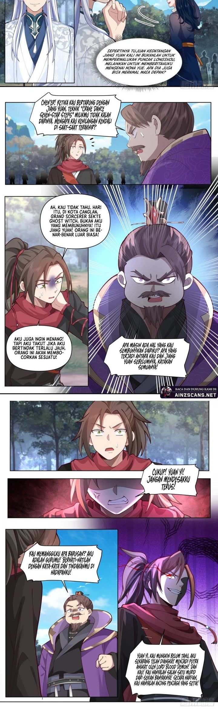 The Great Villain Senior Brother and All of His Yandere Junior Sisters Chapter 105 Gambar 4