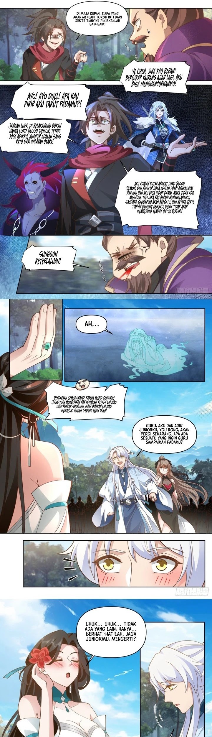 The Great Villain Senior Brother and All of His Yandere Junior Sisters Chapter 105 Gambar 5