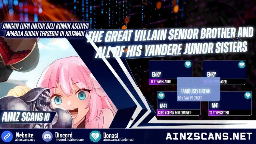 Baca Komik The Great Villain Senior Brother and All of His Yandere Junior Sisters Chapter 106 Gambar 1