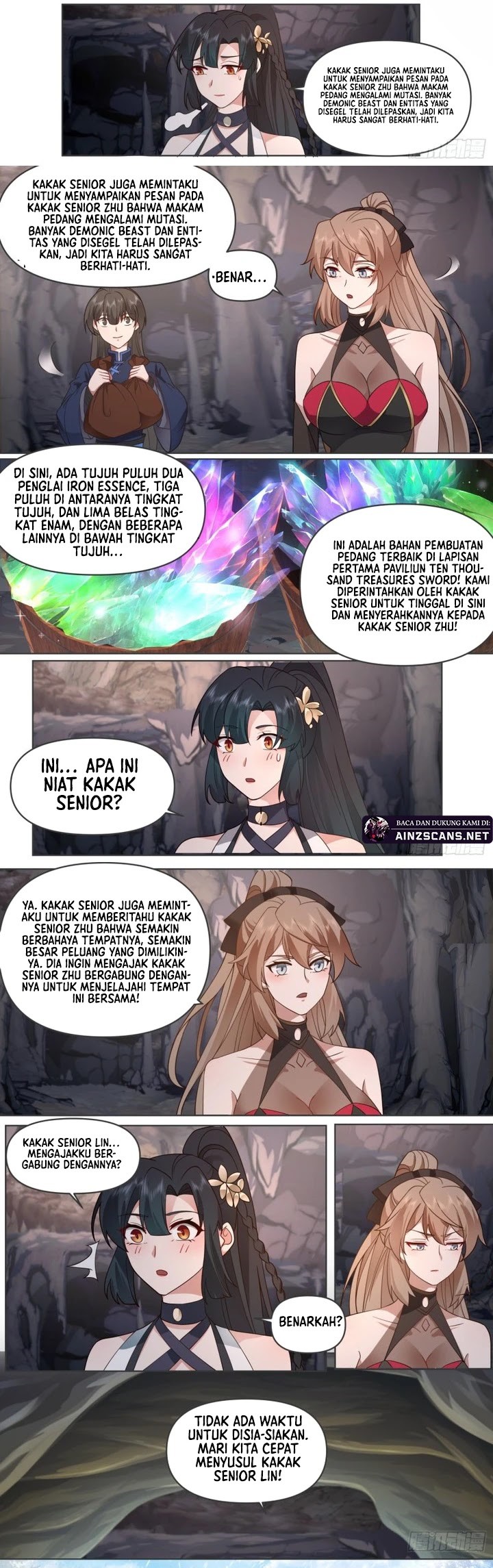 The Great Villain Senior Brother and All of His Yandere Junior Sisters Chapter 107 Gambar 6