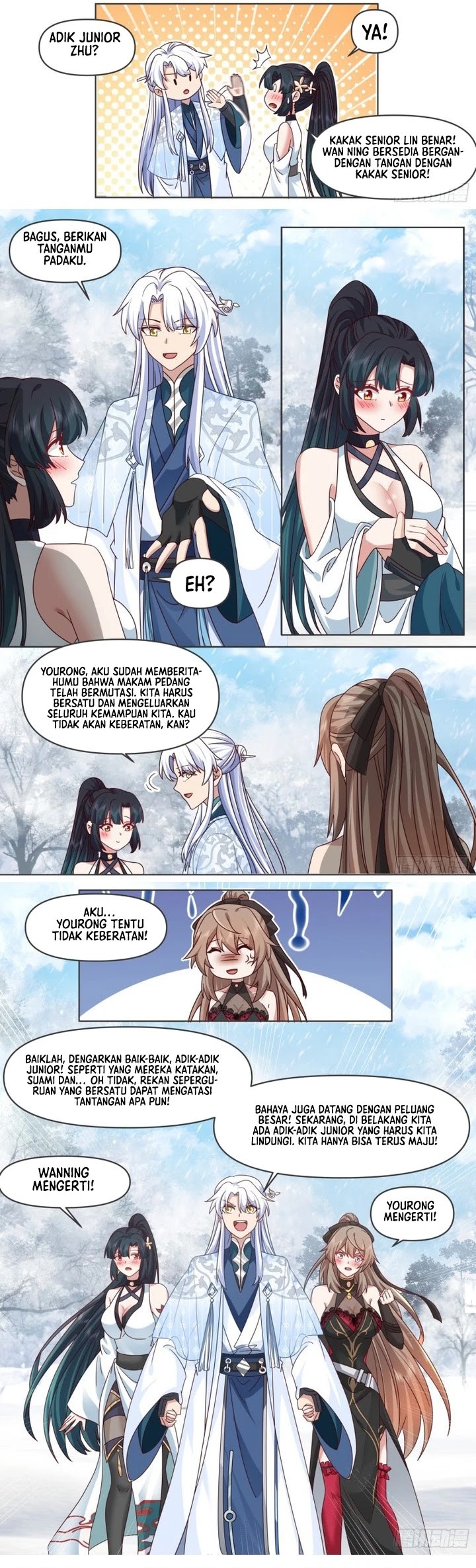 The Great Villain Senior Brother and All of His Yandere Junior Sisters Chapter 107 Gambar 10
