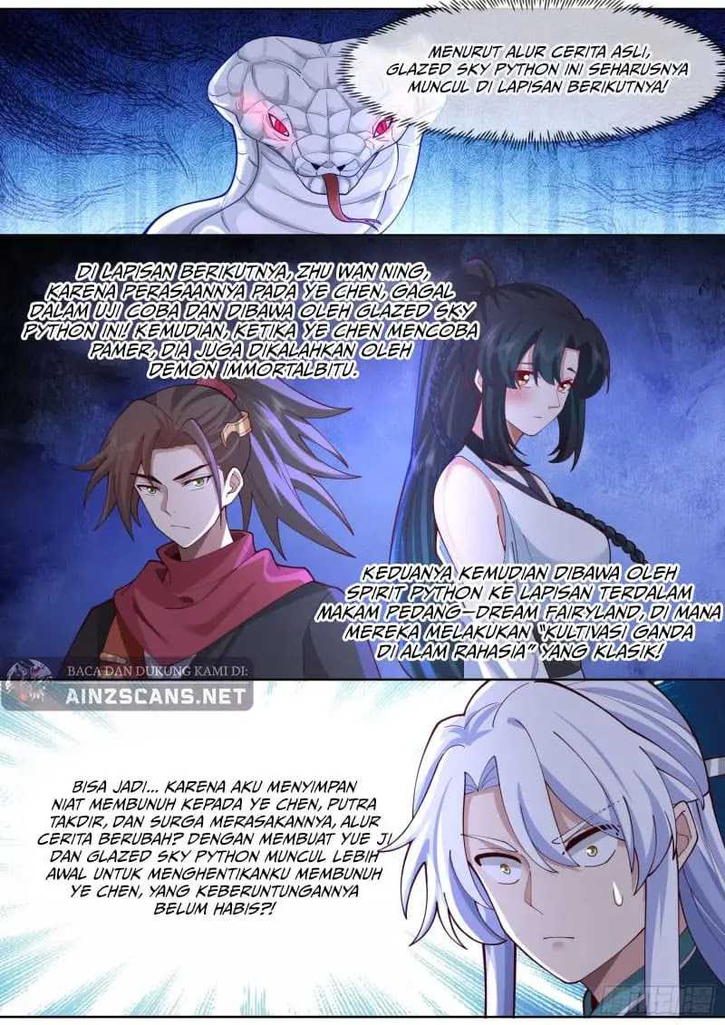 The Great Villain Senior Brother and All of His Yandere Junior Sisters Chapter 110 Gambar 12