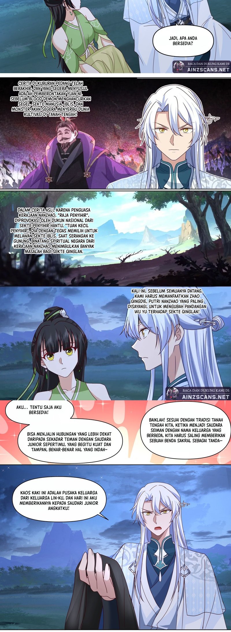 The Great Villain Senior Brother and All of His Yandere Junior Sisters Chapter 123 Gambar 4