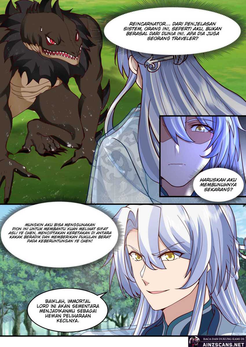 Baca Manhua The Great Villain Senior Brother and All of His Yandere Junior Sisters Chapter 138 Gambar 2