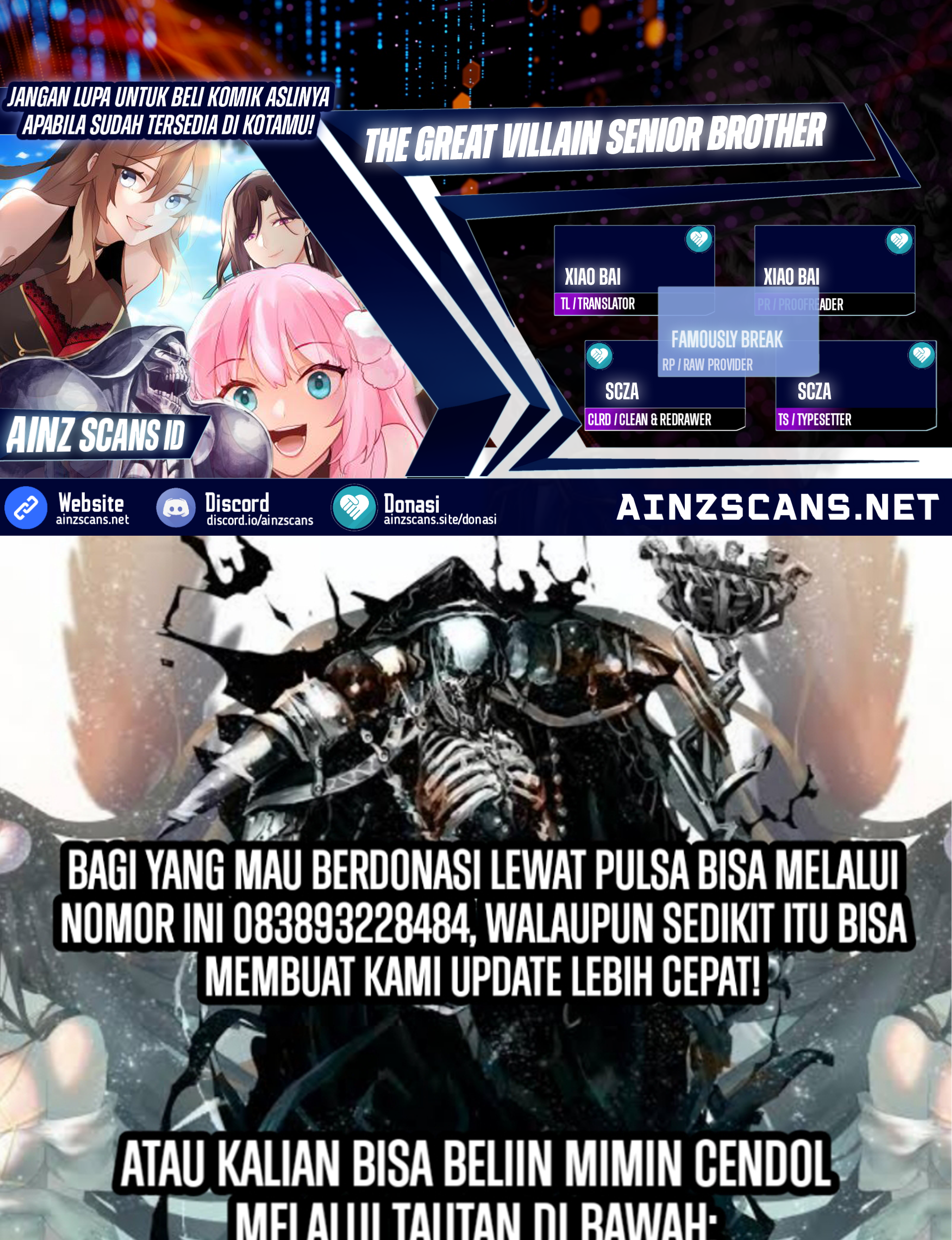 Baca Komik The Great Villain Senior Brother and All of His Yandere Junior Sisters Chapter 146 Gambar 1