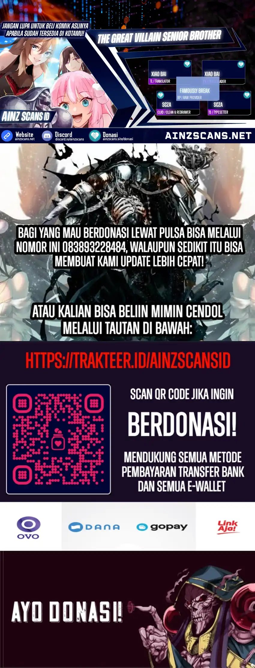 Baca Komik The Great Villain Senior Brother and All of His Yandere Junior Sisters Chapter 156 Gambar 1