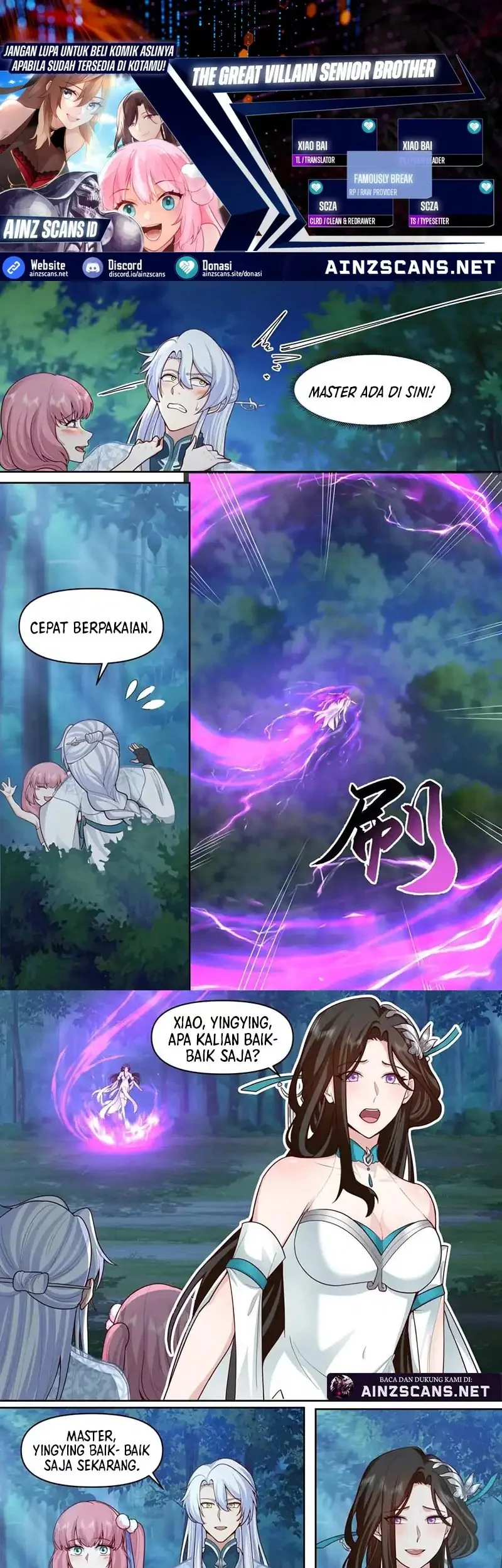 Baca Komik The Great Villain Senior Brother and All of His Yandere Junior Sisters Chapter 158 Gambar 1