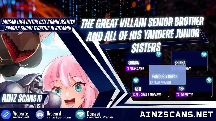 Baca Komik The Great Villain Senior Brother and All of His Yandere Junior Sisters Chapter 95 Gambar 1