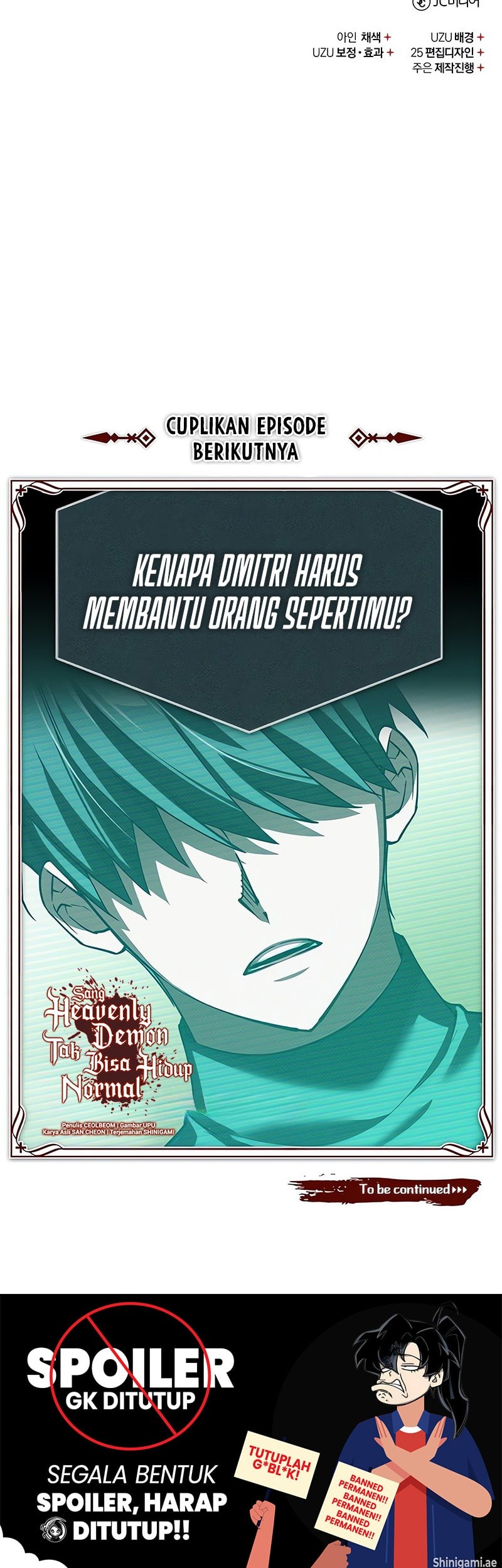 The Heavenly Demon Can’t Live a Normal Life Chapter 155 Gambar 68