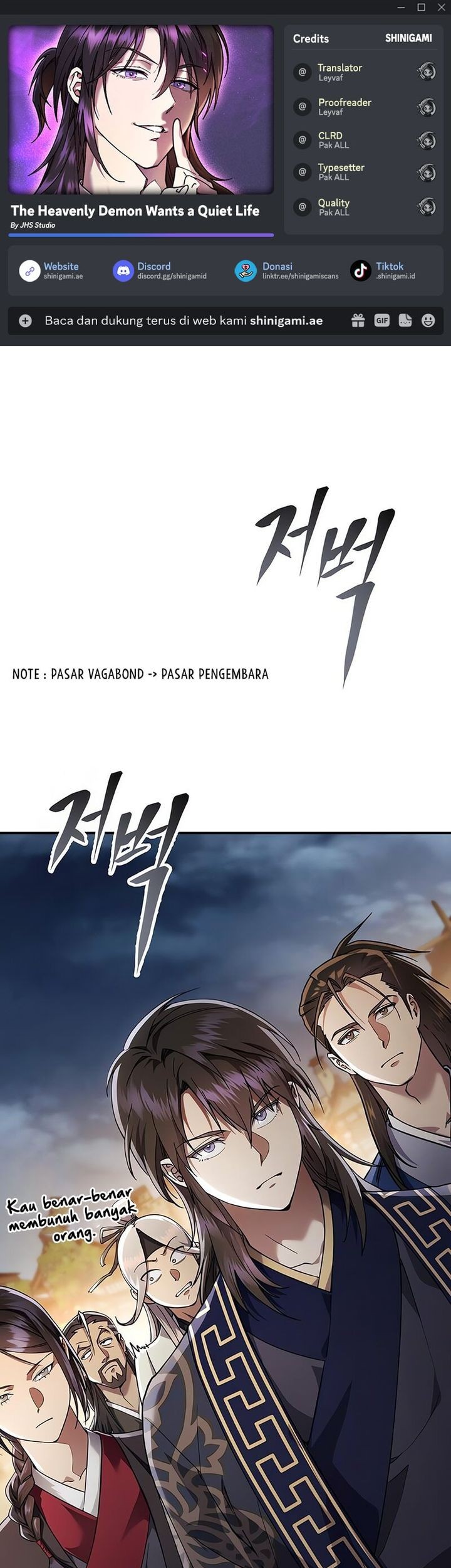 Baca Komik The Heavenly Demon Wants A Quiet Life Chapter 48 Gambar 1