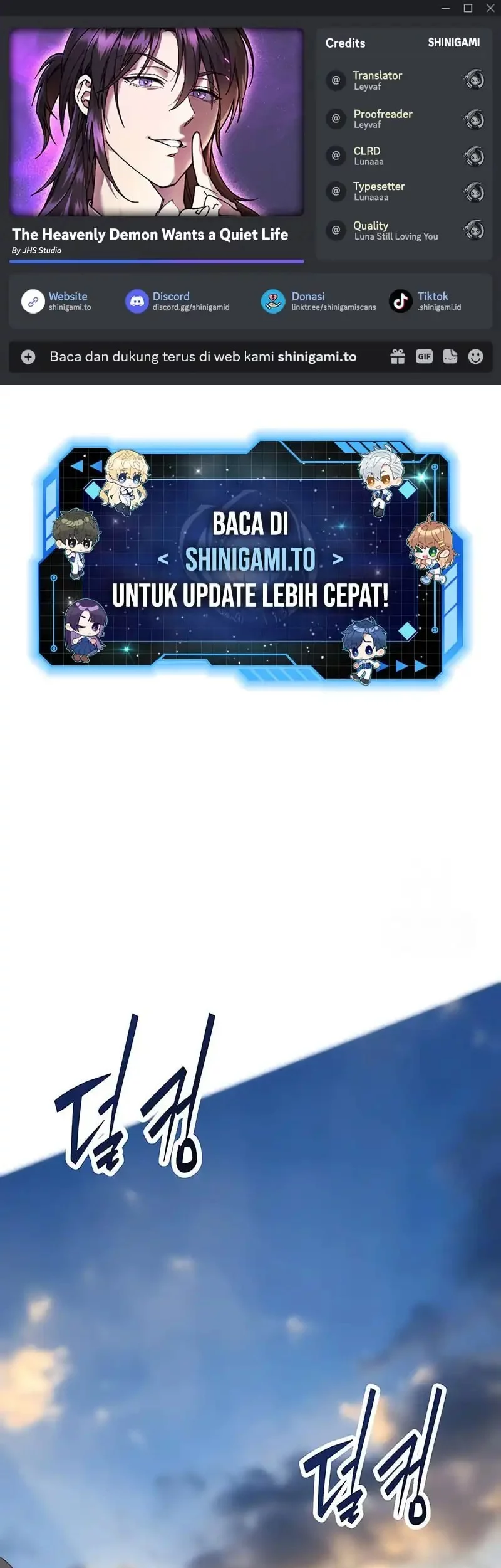 Baca Komik The Heavenly Demon Wants A Quiet Life Chapter 49 Gambar 1