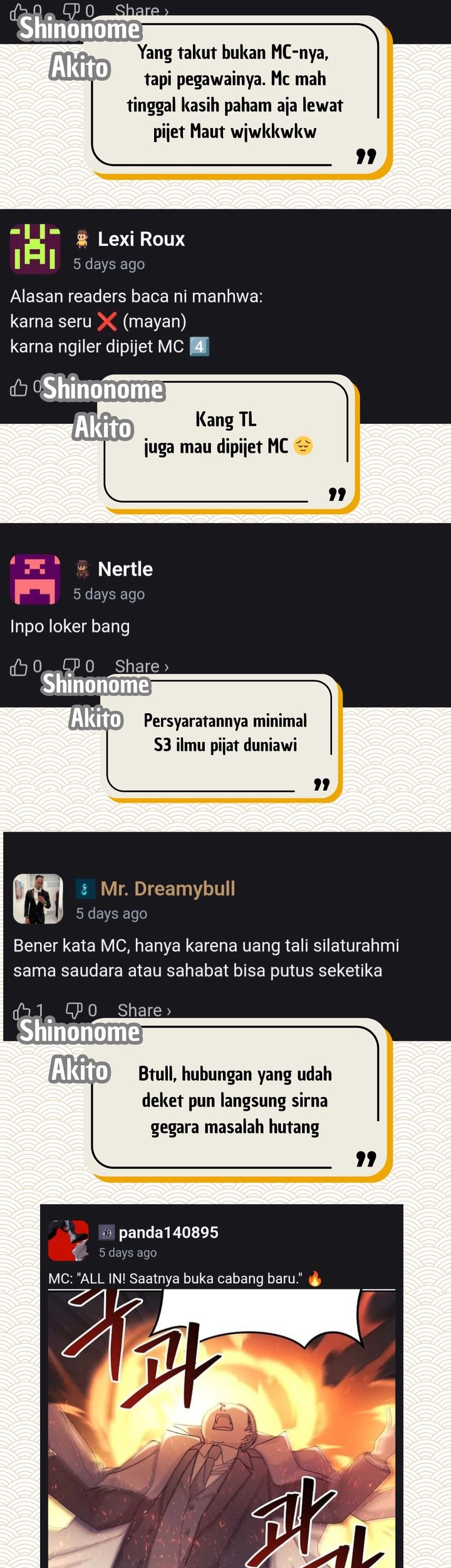 The Heavenly Demon Will Give You a Massage Chapter 72 Gambar 64