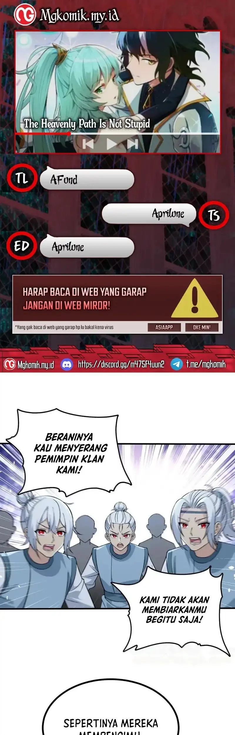 Baca Komik The Heavenly Path Is Not Stupid Chapter 126 Gambar 1