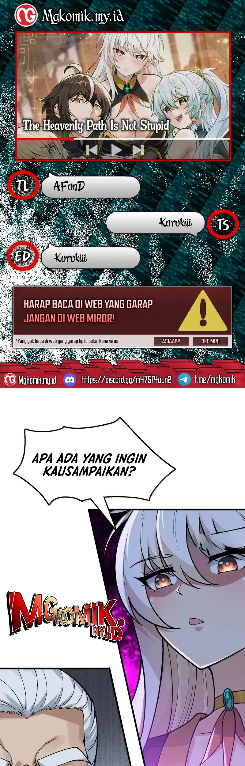 Baca Komik The Heavenly Path Is Not Stupid Chapter 129 Gambar 1