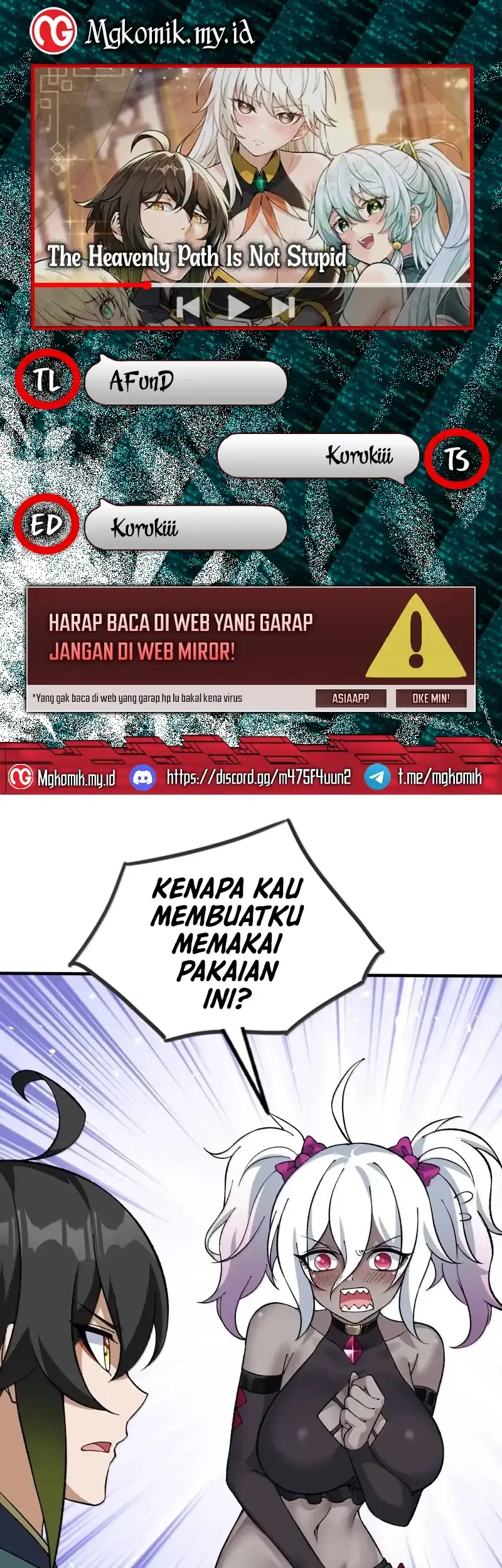 Baca Komik The Heavenly Path Is Not Stupid Chapter 130 Gambar 1