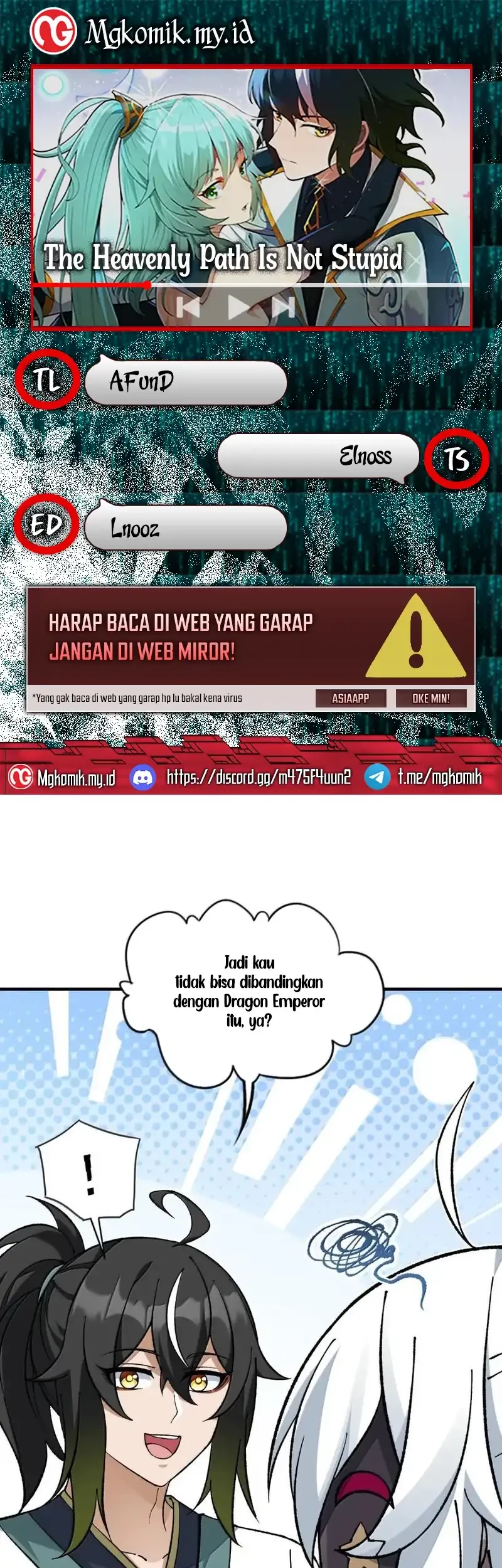 Baca Komik The Heavenly Path Is Not Stupid Chapter 132 Gambar 1