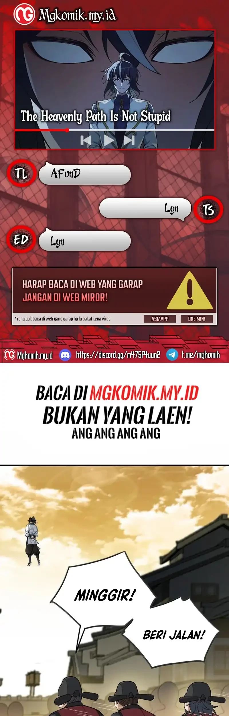 Baca Komik The Heavenly Path Is Not Stupid Chapter 134 Gambar 1