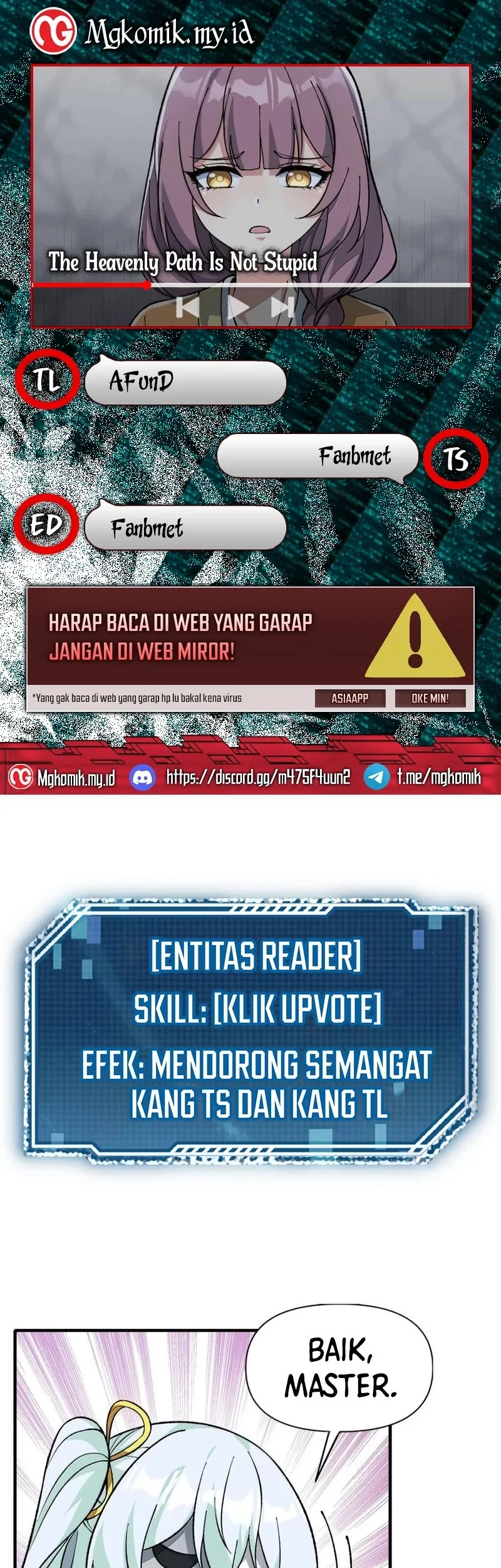 Baca Komik The Heavenly Path Is Not Stupid Chapter 135 Gambar 1