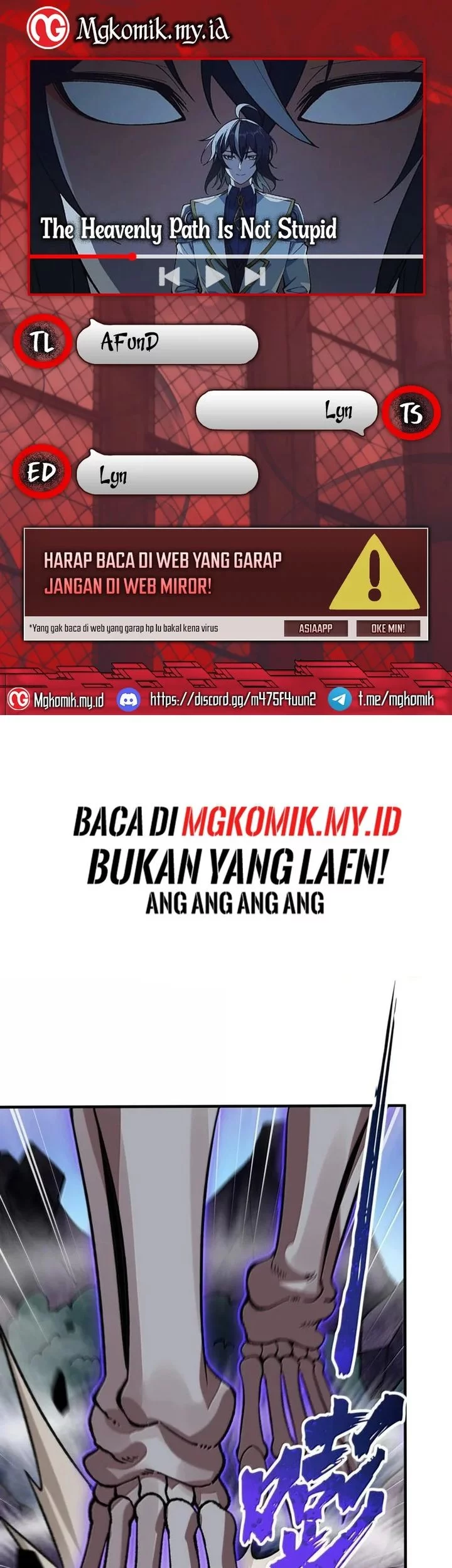 Baca Komik The Heavenly Path Is Not Stupid Chapter 137 Gambar 1