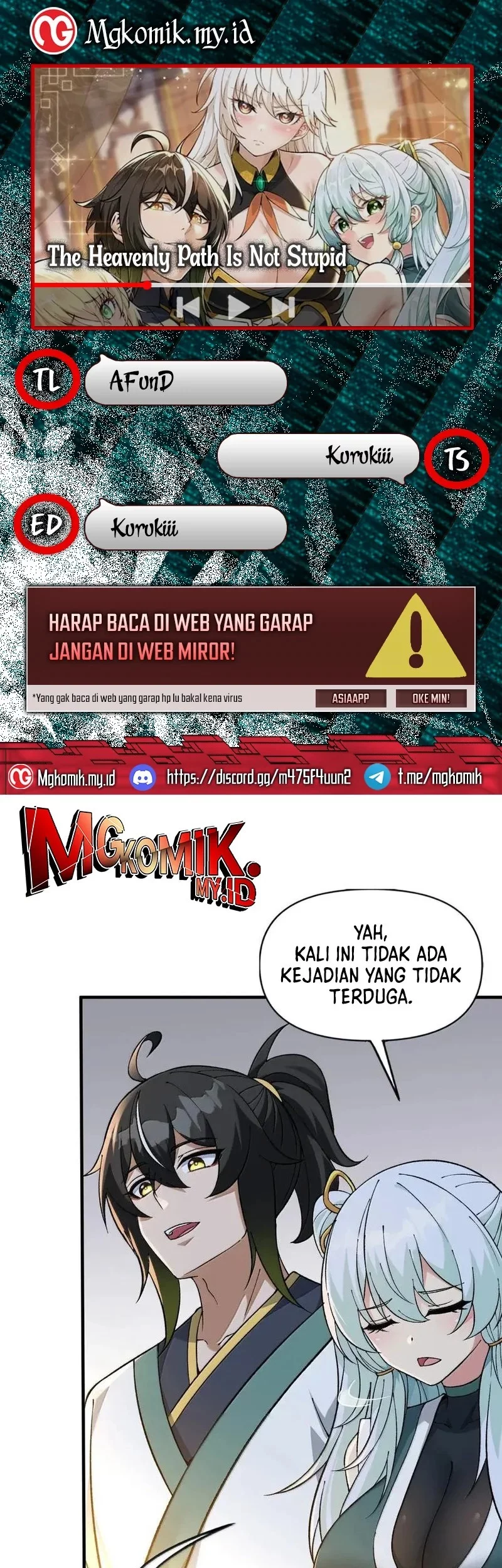 Baca Komik The Heavenly Path Is Not Stupid Chapter 141 Gambar 1