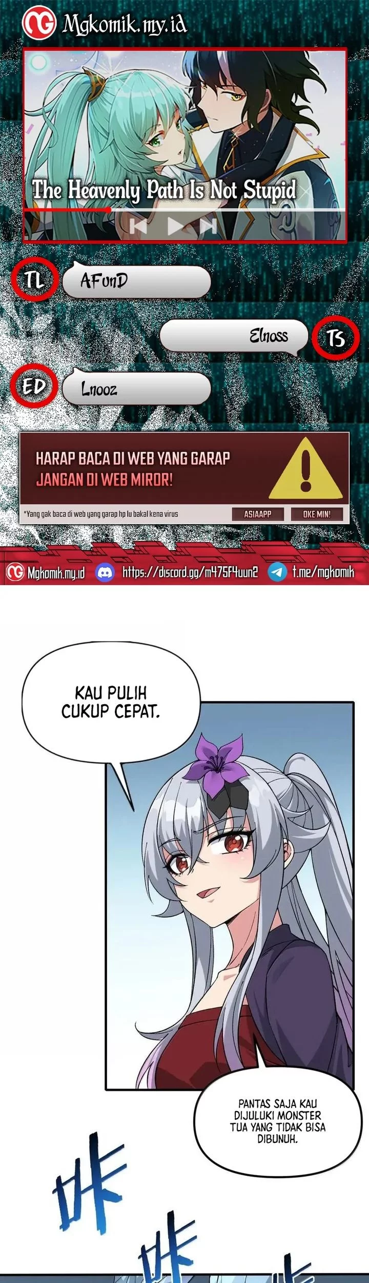 Baca Komik The Heavenly Path Is Not Stupid Chapter 142 Gambar 1