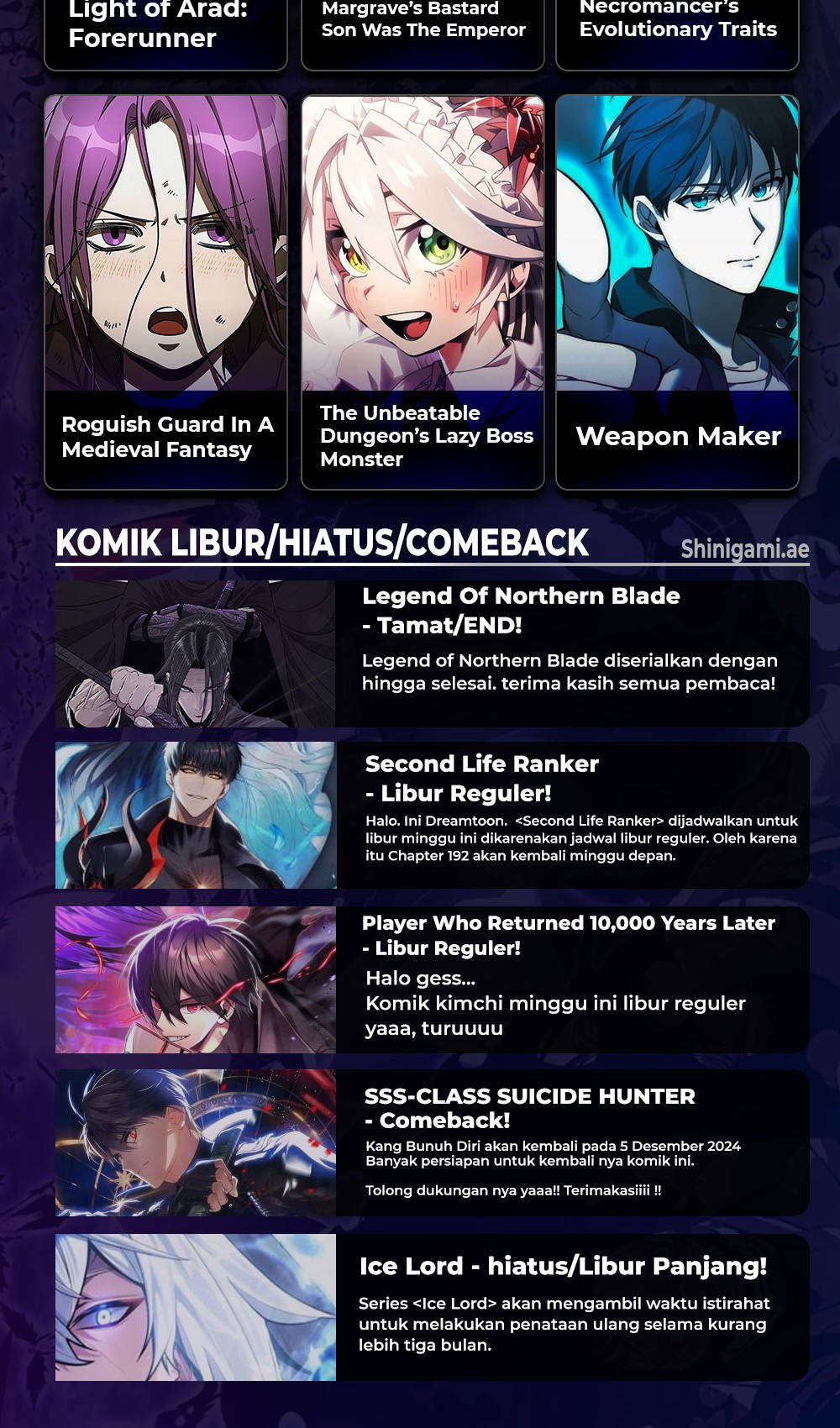 The Hero Returns Chapter 104 Gambar 77