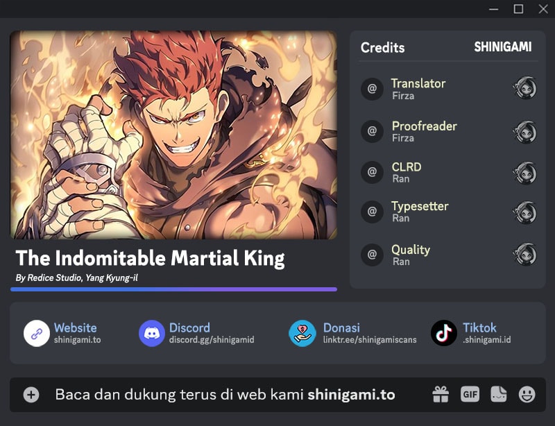 Baca Komik The Indomitable Martial King Chapter 97 Gambar 1