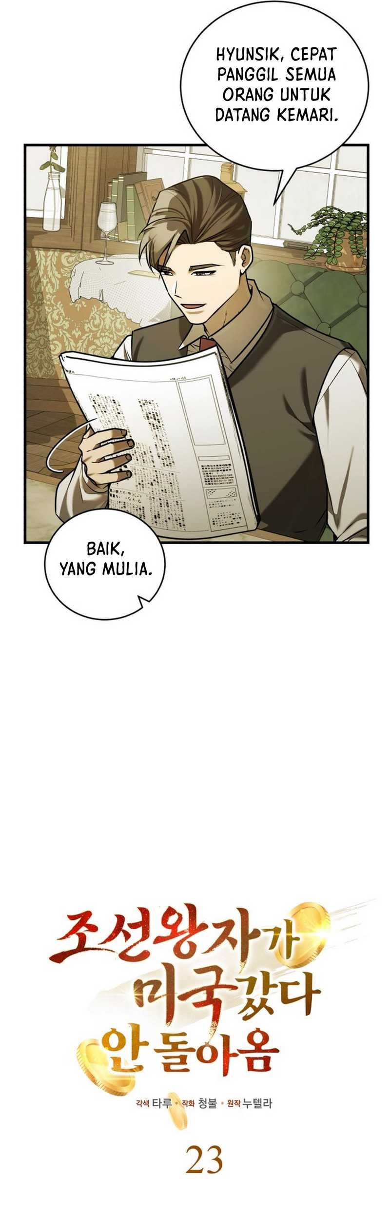 The Joseon Prince Who Went to America and Never Returned Chapter 23 Gambar 7