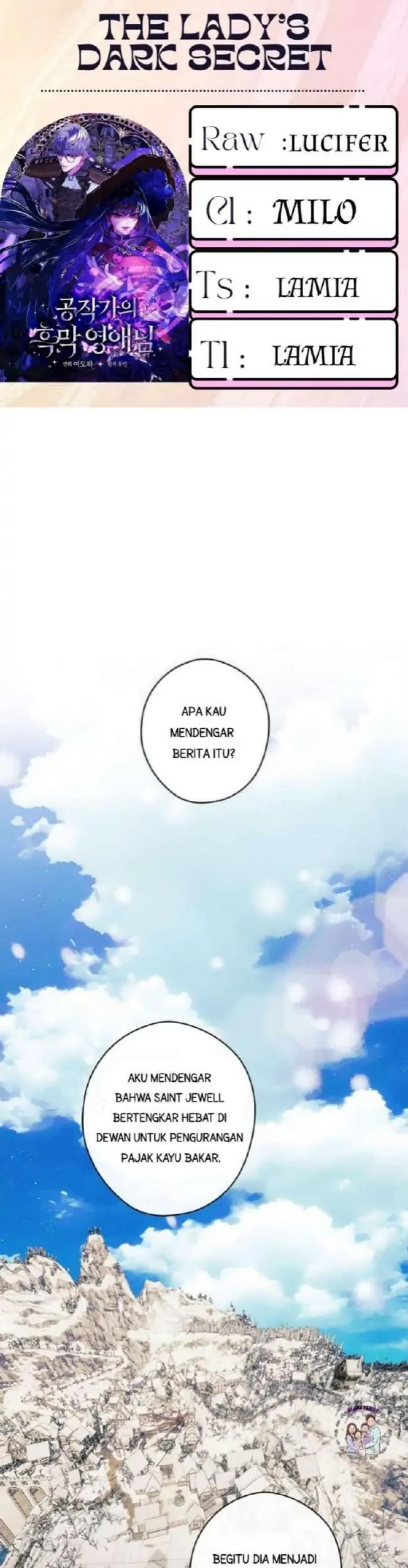 Baca Komik The Lady’s Dark Secret Chapter 43 Gambar 1