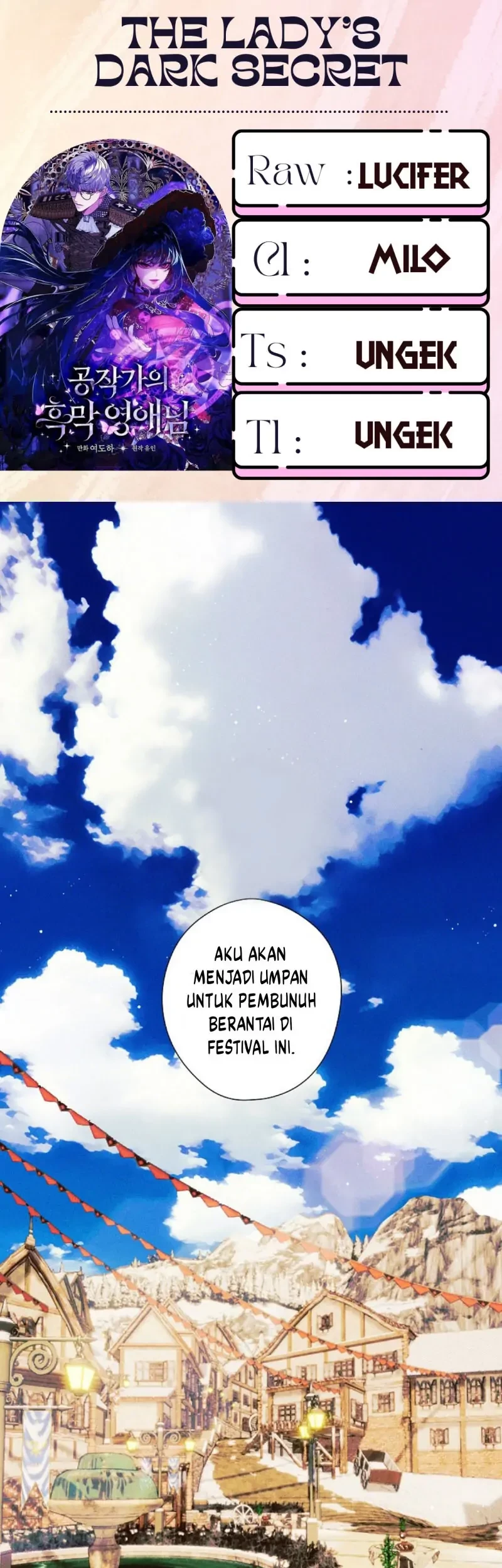 Baca Komik The Lady’s Dark Secret Chapter 44 Gambar 1